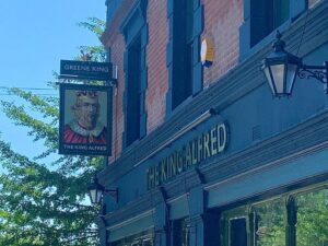 The King Alfred Winchester. Cosy, freshly cooked classic pub food, real ales and lovely rooms