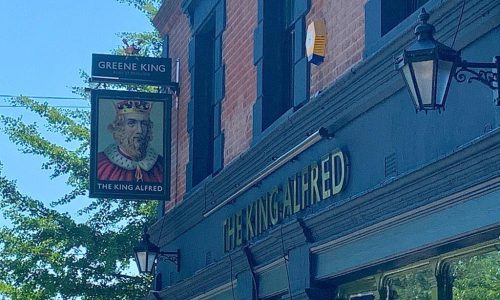 The King Alfred Winchester. Cosy, freshly cooked classic pub food, real ales and lovely rooms